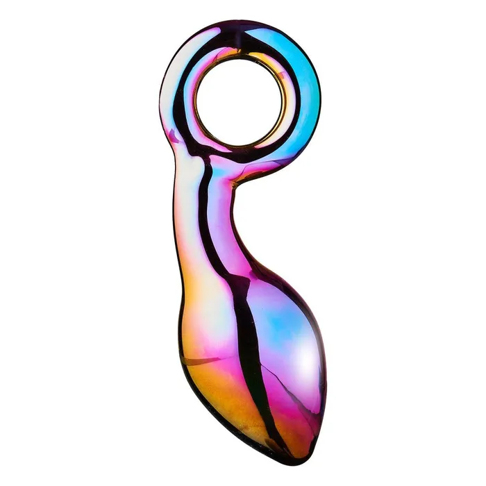 Anal Dream Toys Glamour Glass Chunky Ring Plug