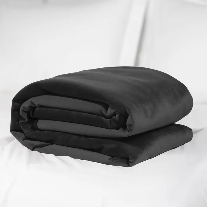 Anal Liberator Facinator Throw Black Microvelvet Mini