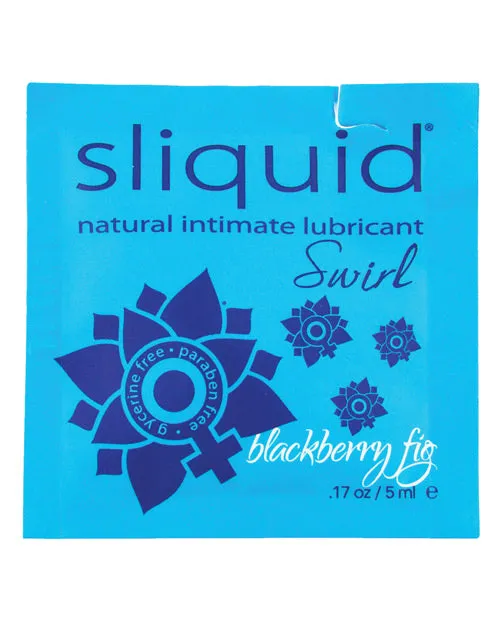 Anal Naturals Swirl Pillows Blackberry Fig 017 oz Sliquid