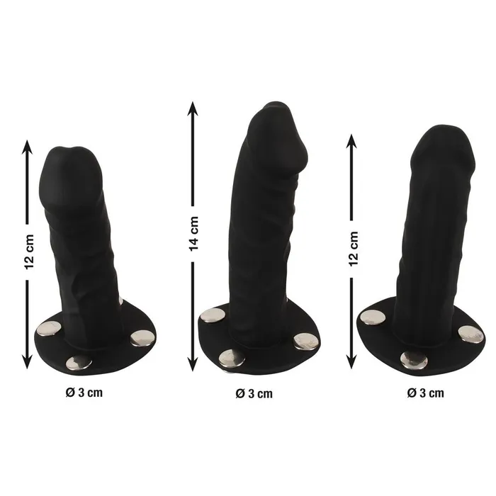 Bad Kitty Strapon Belt with 3 Realistic Dildos Bad Kitty Female Sex Toys