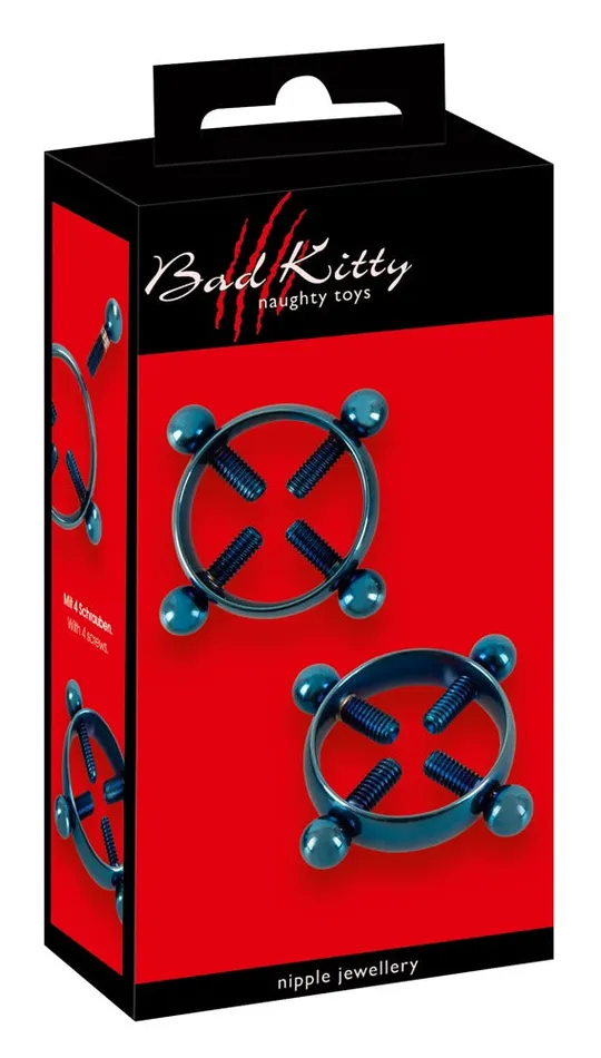 Bad Kitty Vibrators Bad Kitty Blue Moon Nipple Jewellery