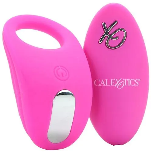 Cal Exotics Remote Silicone Pleasure Ring Pink Cal Exotics Anal