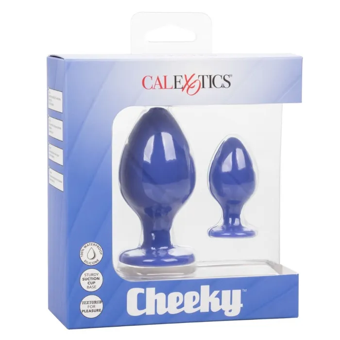 California Exotic Anal Cheeky Butt Plug Duo Purple