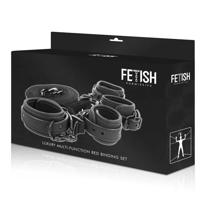 Couples Fetish Submissive Fetish Submissive Deluxe Bed Bondage Set