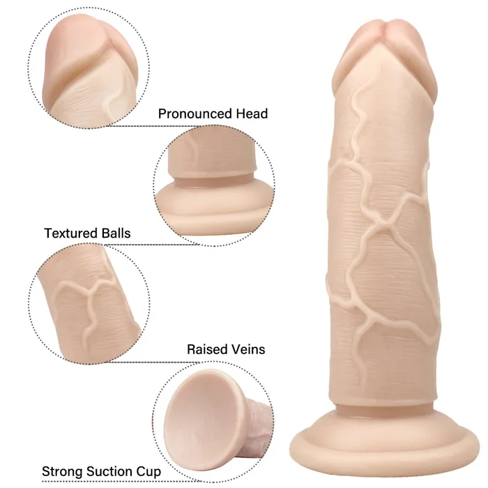 Dildos 6inch skincolored dildo 