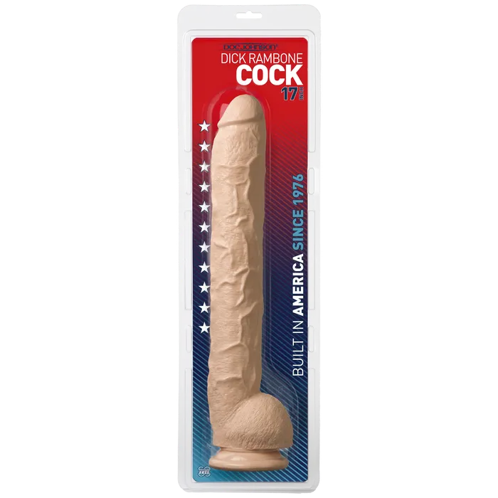 Dildos Doc Johnson DICK RAMBONE COCK 17 INCH WHITE