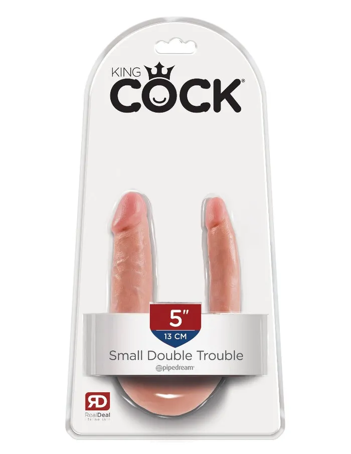 Dildos King Cock Double Trouble Dildo Small PipeDream