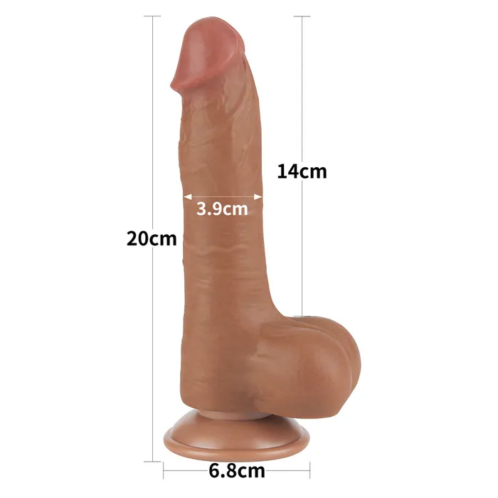 Dildos Love Toy SlidingSkin Dong Dildo 8