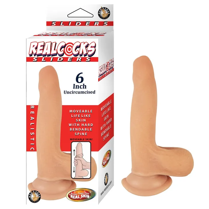 Dildos Nasstoys RealCocks Sliders 6 Uncircumcised Dildo