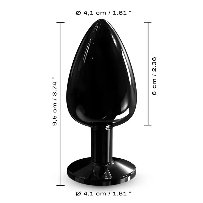 Dorcel Anal DIAMOND PLUG BLACK L