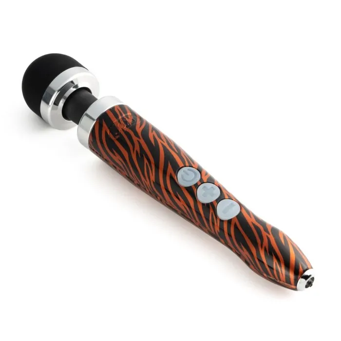 Doxy Die Cast 3R Rechargeable Wand Massager Tiger Doxy Female Sex Toys