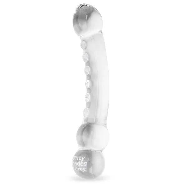 Drive Me Crazy Glass Dildo Fifty Shades Dildos