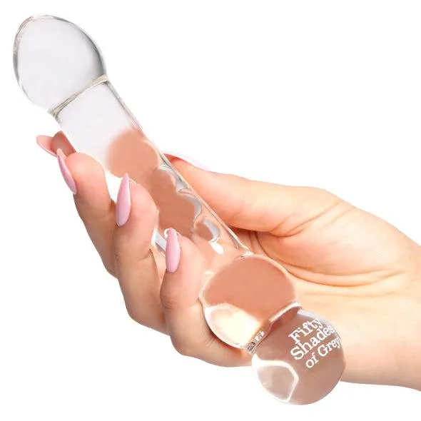 Drive Me Crazy Glass Dildo Fifty Shades Dildos