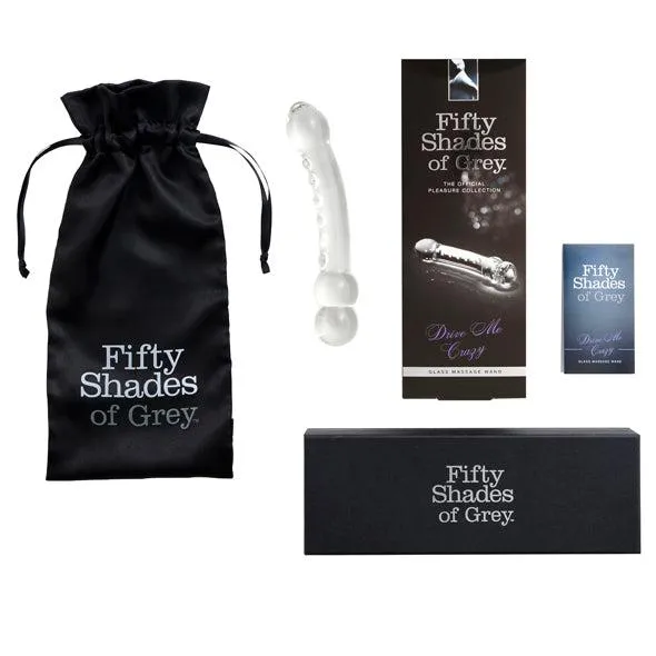 Drive Me Crazy Glass Dildo Fifty Shades Dildos