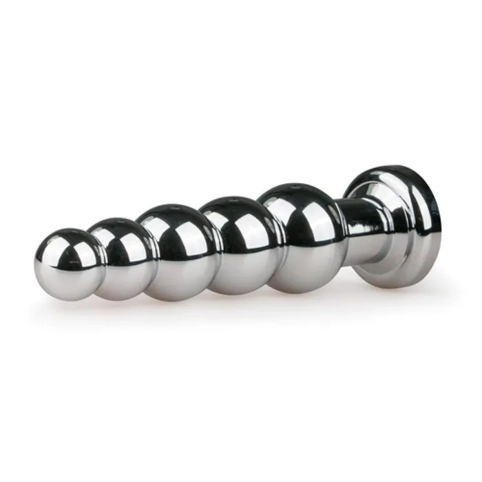 Easy Anal Metal Butt Plug toy with crystal Easy