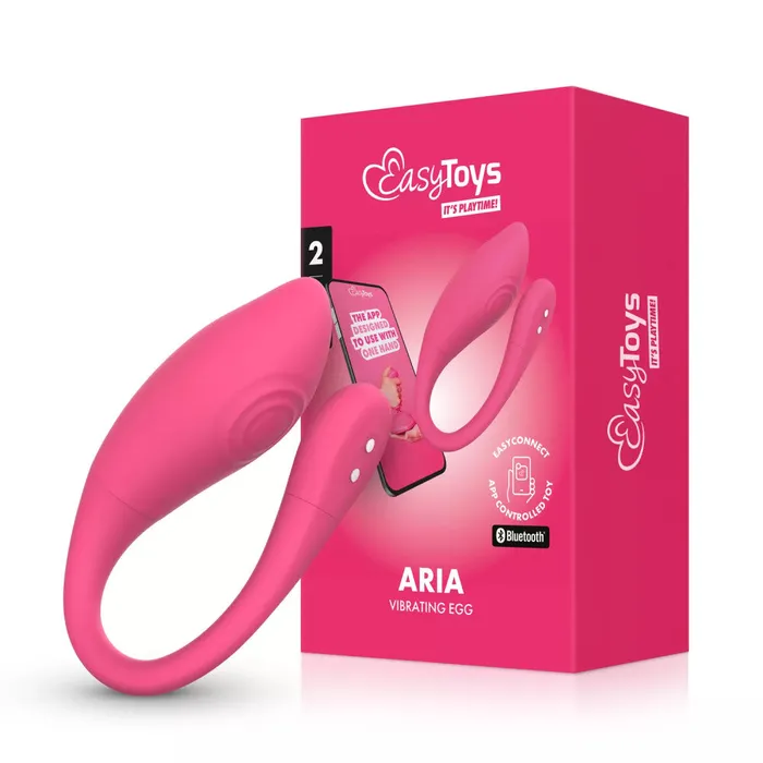 Easy Couples Rechargeable vibro egg controlled with Aria mobile app