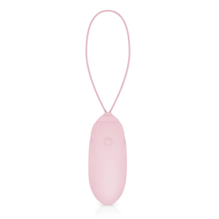 Easy Vibrators Powerful Wireless Rechargeable Silicone Luv Egg Pink