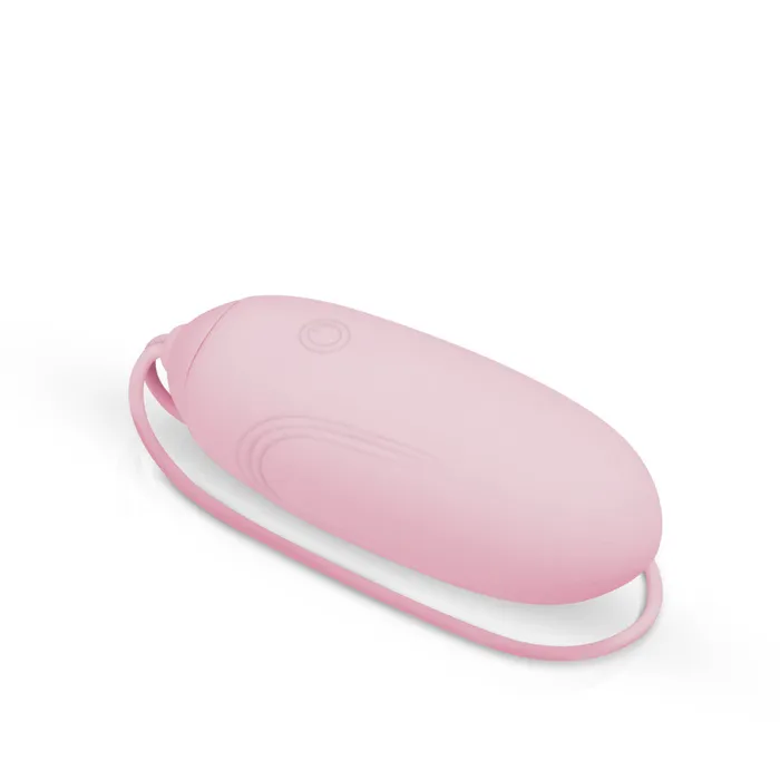 Easy Vibrators Powerful Wireless Rechargeable Silicone Luv Egg Pink