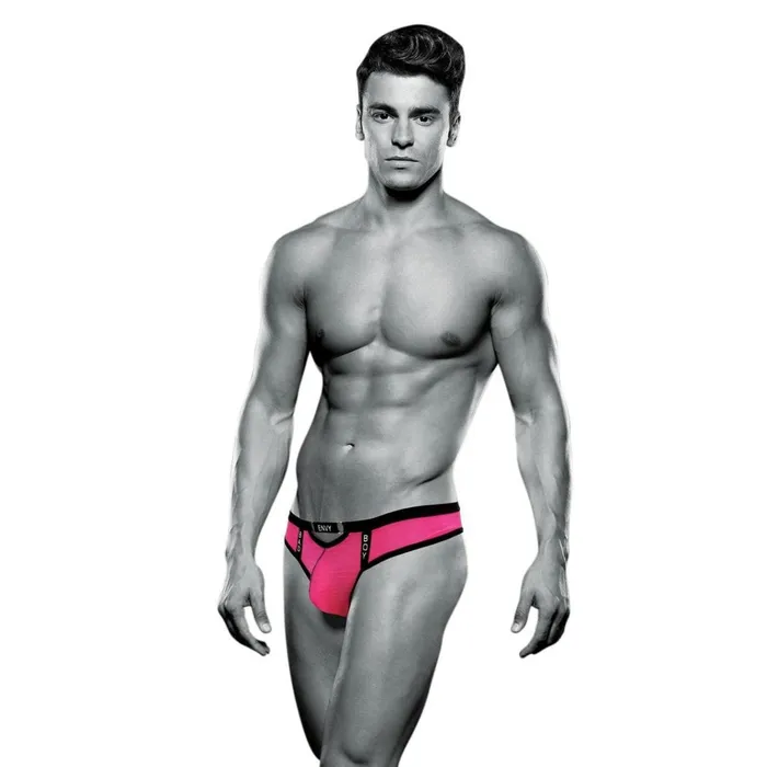 ENVY BAD BOY THONG PINK LXL Envy Vibrators