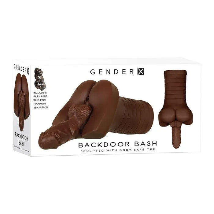 Evolved Sex Toys Male Sex Toys Gender X Backdoor Bash Masturbator Dark