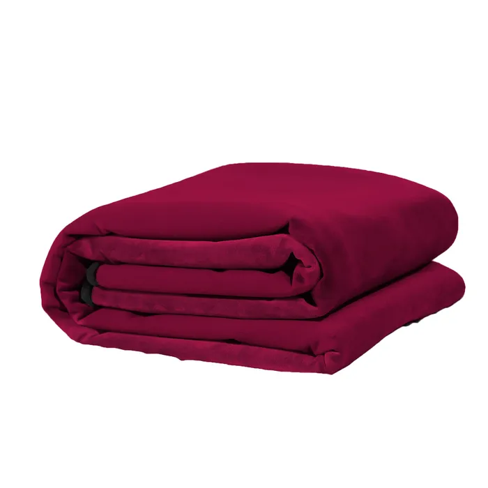 Fascinator Lush Throw Merlot Microvelvet King Size Liberator Vibrators