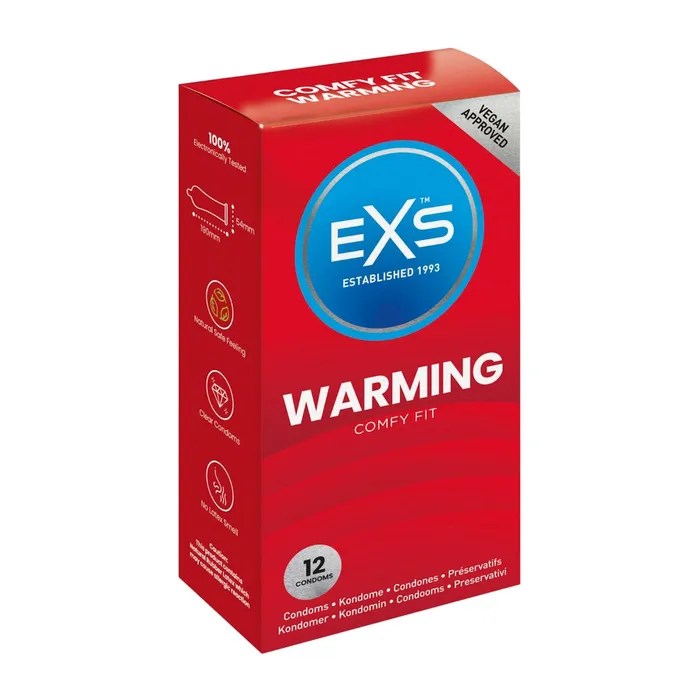 Female Sex Toys EXS Warming Condoms 12Pack EXS