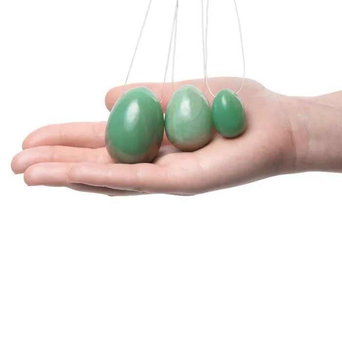 Female Sex Toys La Gemmes La Gemmes Jade Yoni Egg Set