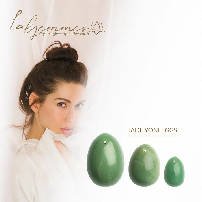 Female Sex Toys La Gemmes La Gemmes Jade Yoni Egg Set