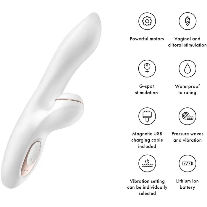 Female Sex Toys Rabbit vibrator with contactless clitoral stimulator Satisfyer Pro GSpot Satisfyer