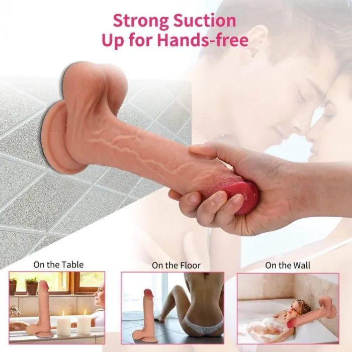 Female Sex Toys sex toys Dual Density Silicone Suction Cup Realistic Dildo