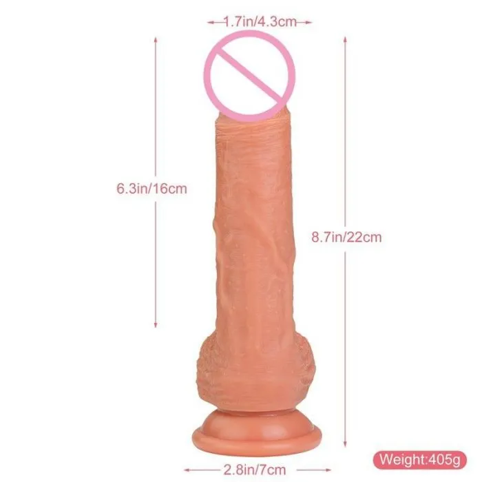 Female Sex Toys sex toys Dual Density Silicone Suction Cup Realistic Dildo