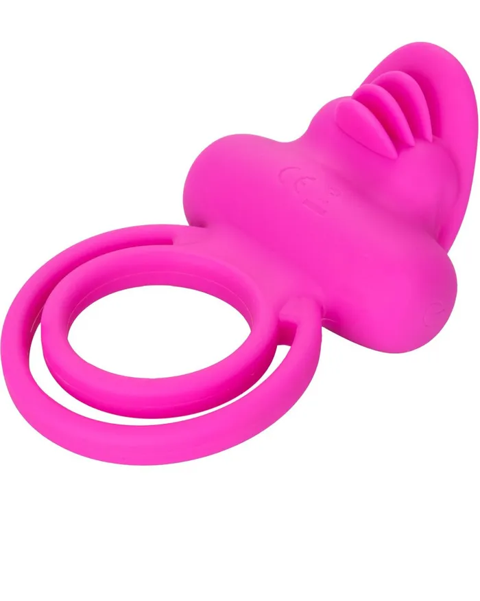 Female Sex Toys Sexessories Dual Clit Flicker Vibrating Cock Rings