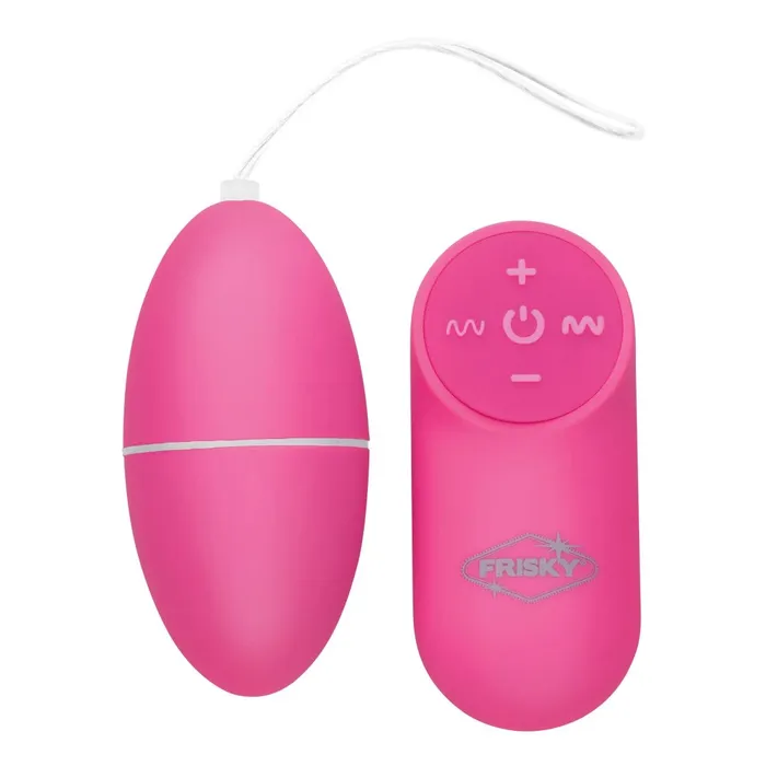 Frisky Scrambler 28X Vibrating Egg with Remote Control Frisky Female Sex Toys