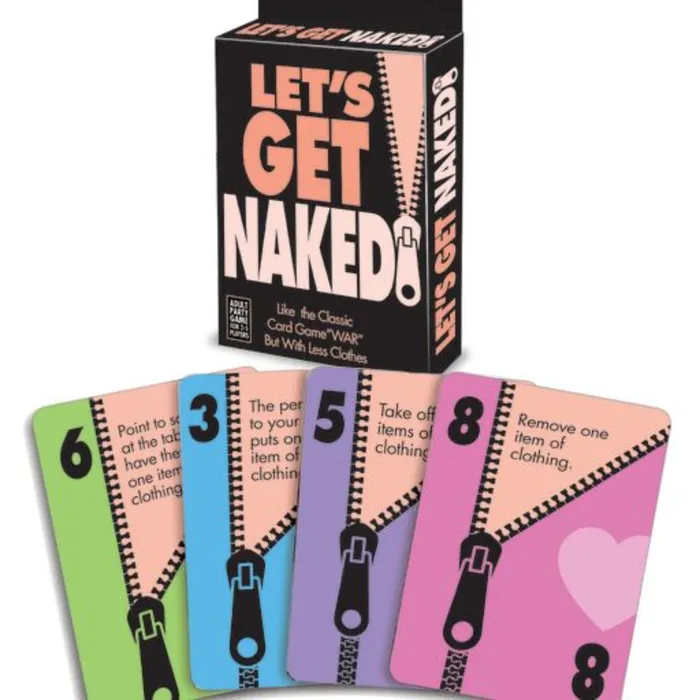 Games Little Genie Lets Get Naked Card Game