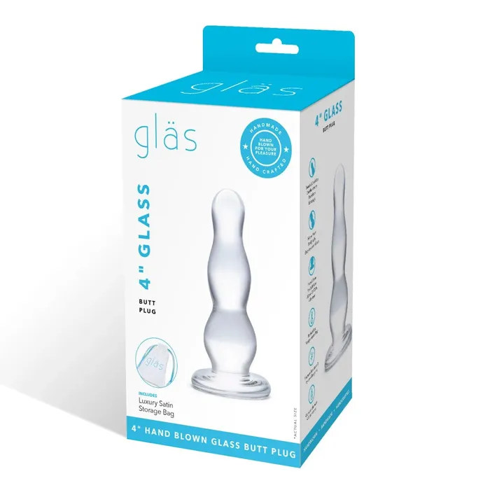 Gls Toys Anal Gls 4 Glass Butt Plug