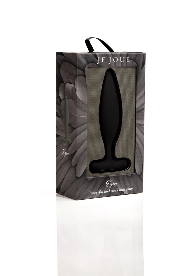 Je Joue Anal Egon Vibrating Butt Plug Black