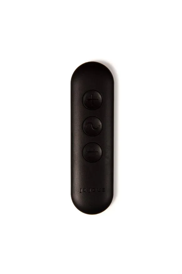 Je Joue Anal Egon Vibrating Butt Plug Black