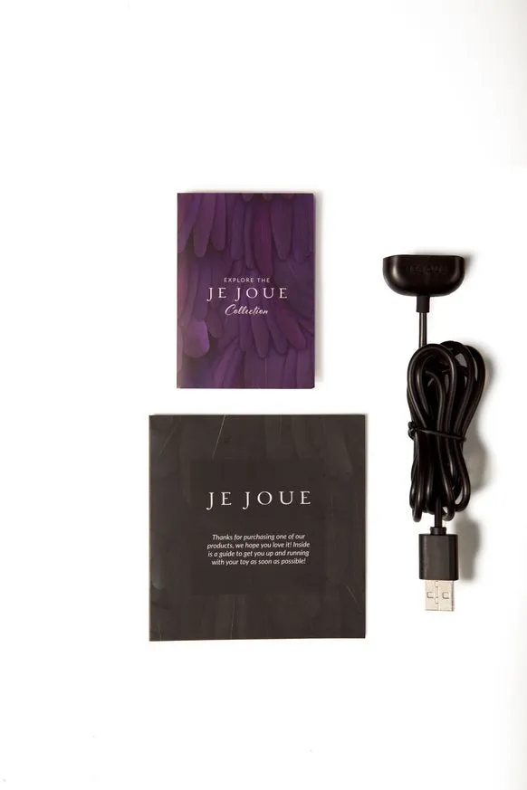 Je Joue Anal Egon Vibrating Butt Plug Black