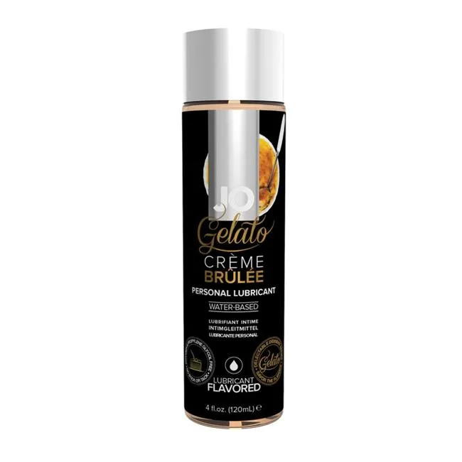 JO Lubricants Vibrators JO Gelato Lube Creme Brulee 4oz