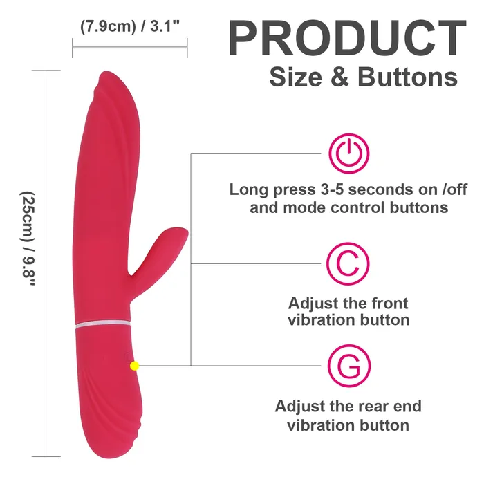 Kingmansion Doll Female Sex Toys Kingmansion G Spot Vibrator for Vagina Stimulation Ultra Soft Bendable Rechargeable Dildo Vibrator with StrongVibration Patterns Adult Sex Toys for Women and Couple