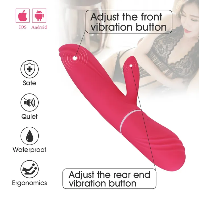 Kingmansion Doll Female Sex Toys Kingmansion G Spot Vibrator for Vagina Stimulation Ultra Soft Bendable Rechargeable Dildo Vibrator with StrongVibration Patterns Adult Sex Toys for Women and Couple