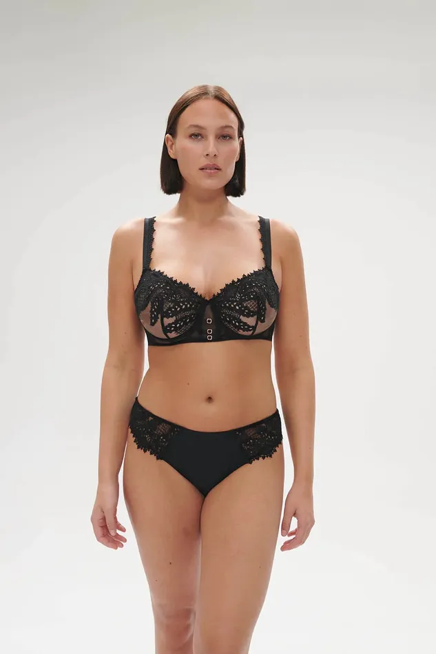 Le Pop Lingerie Simone Prle Mystic Balconnet Bgel BH Black Anal