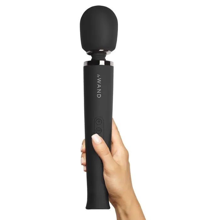 Le Wand Vibrators Le Wand Rechargeable Massager Black