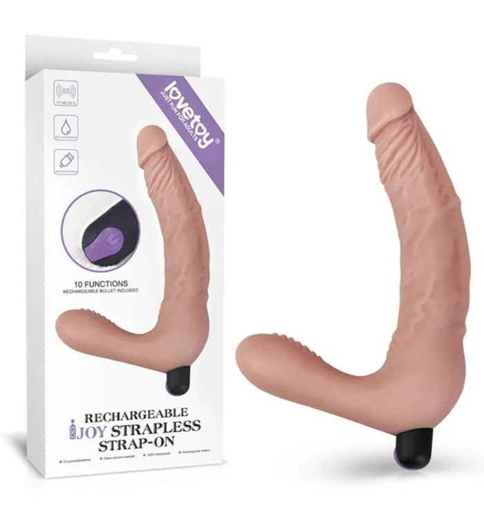 Lovetoy iJoy Rechargeable Strapless StrapOn Lovetoy Female Sex Toys