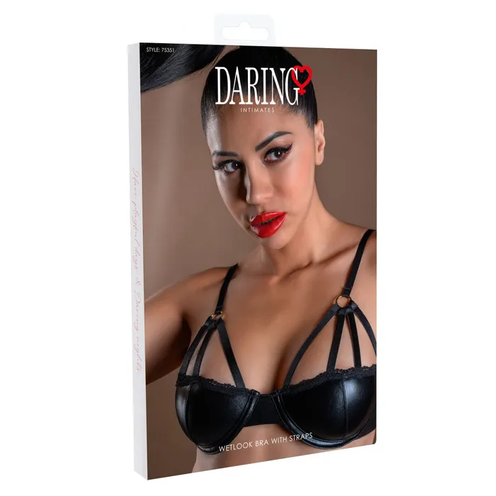 Male Sex Toys Daring Sexy Bra with Wet Effect Daring Intimates