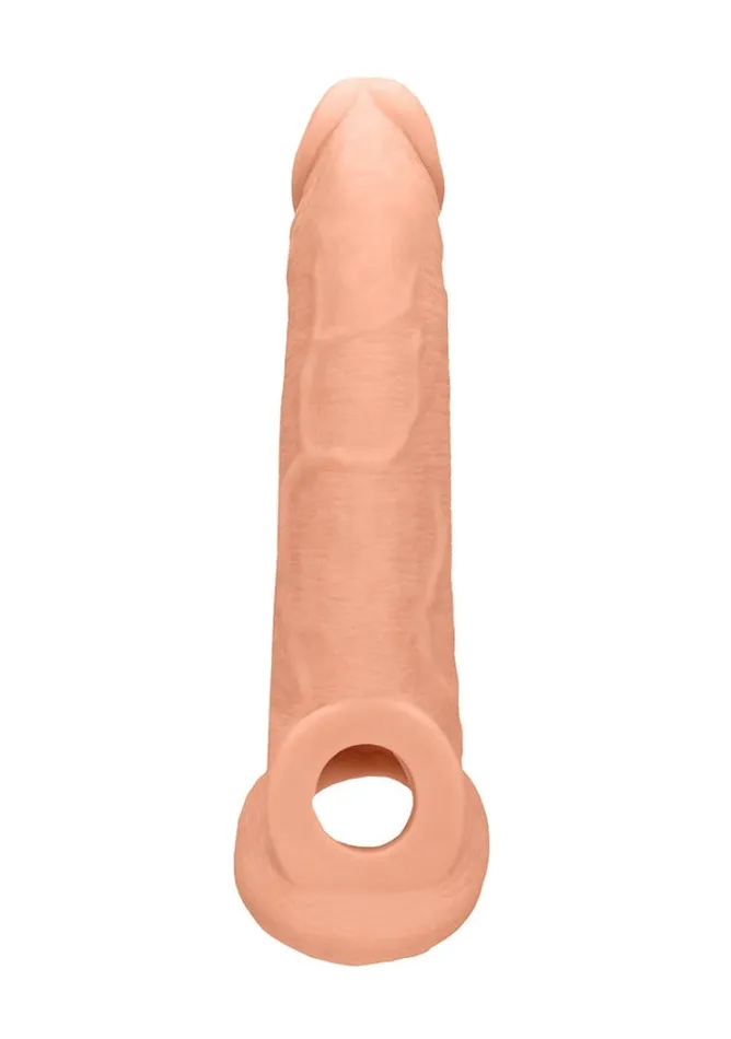 Male Sex Toys RealRock 9 Realistic Flesh Penis Sleeve Shots Toys