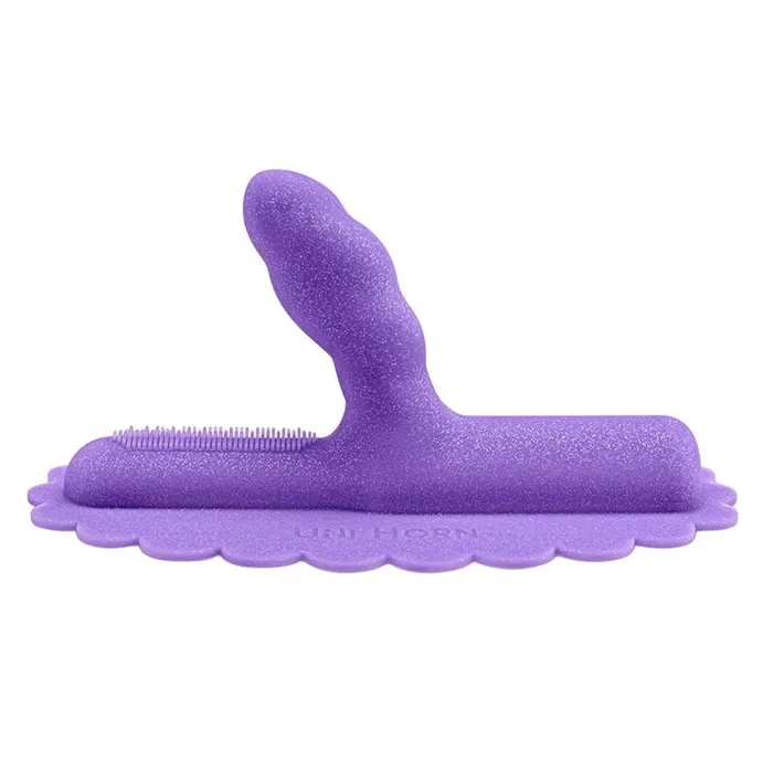 Male Sex Toys The Cowgirl Uni Horn Twisted Textured Silicone Attachment