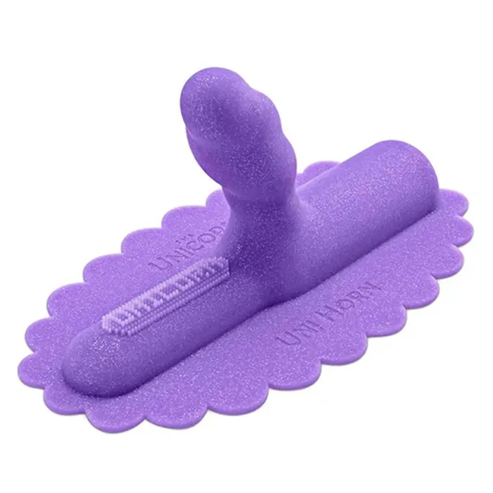 Male Sex Toys The Cowgirl Uni Horn Twisted Textured Silicone Attachment