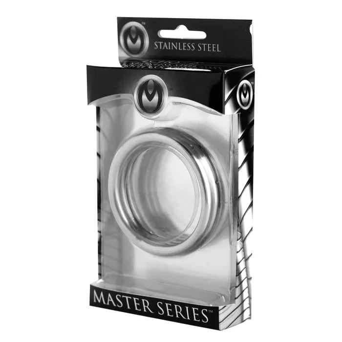 Master Series Echo Stainless Steel Triple Cock Ring ML Master Series Male Sex Toys