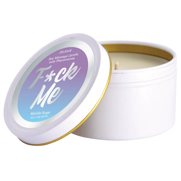 MOOD CANDLES Pheromone Soy Massage Candles Vanilla Sugar 4oz 113g Jelique Couples